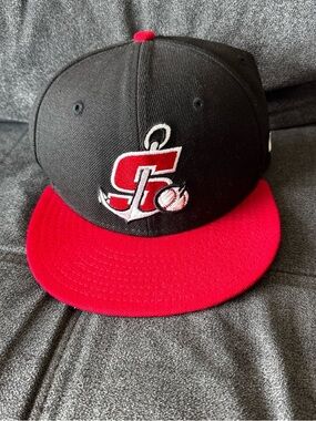 Stockton Ports MiLB New Era 59Fifty Fitted Hat Size 7 1/8